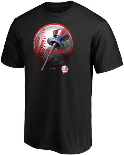 Majestic New York Yankees Midnight Mascot T-shirt - Black