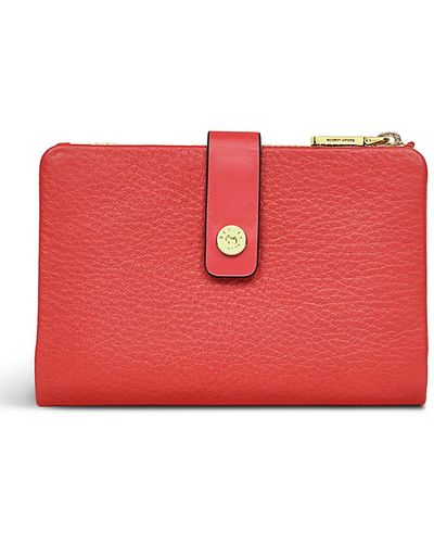 Radley Larks-wood 2.0 Leather Mini Bifold Wallet - Red