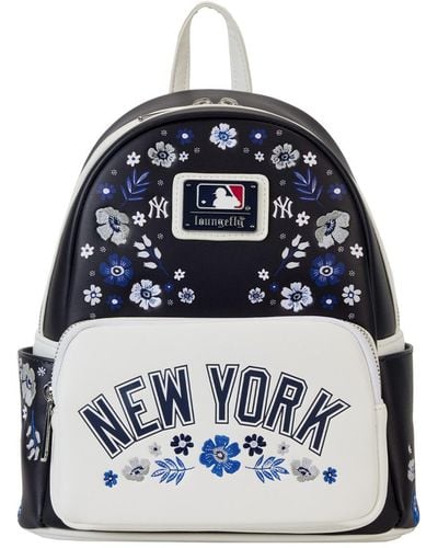 Loungefly New York Yankees Floral Mini Backpack - Blue