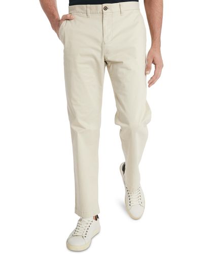Tommy Hilfiger Th Flex Stretch Regular-fit Chino Pant - Natural
