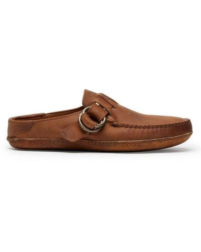 Quoddy Ring Mule - Brown