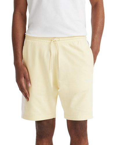 Levi's Relaxed-fit Logo Stripe Shorts - Natural