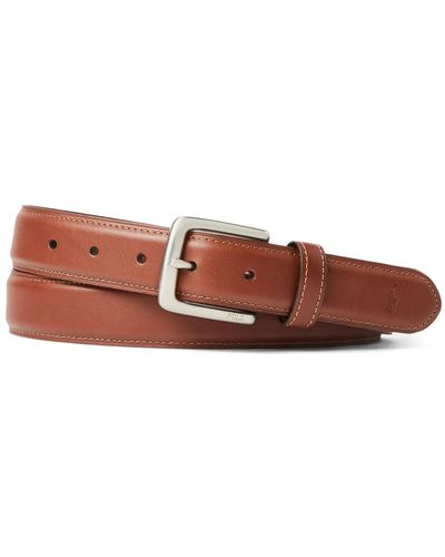 Polo Ralph Lauren Suffield Leather Belt - Brown