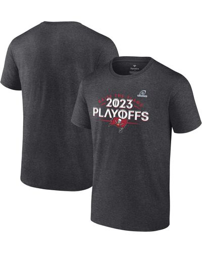 Fanatics Tampa Bay Buccaneers 2023 Nfl Playoffs T-shirt - Black