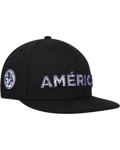 Fan Ink Club America Bode Snapback Hat - Black