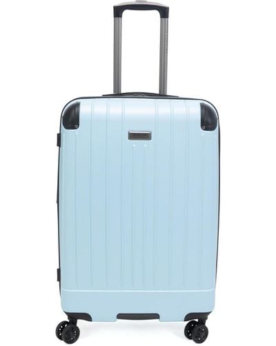 Kenneth Cole Flying Axis 24" Hardside Expandable Checked luggage - Blue