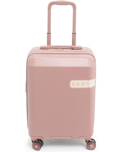 DKNY Closeout! Rapture 20" Hardside Carry-on Spinner Suitcase - Pink