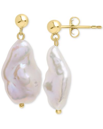 Macy's Cultured Freshwater Baroque Pearl (13-15mm - White