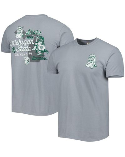 Image One Michigan State Spartans Vault State Comfort T-shirt - Blue