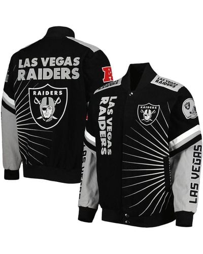 Tampa Bay Buccaneers G-III Sports by Carl Banks Extreme Strike Cotton Twill  Full-Snap Jacket 