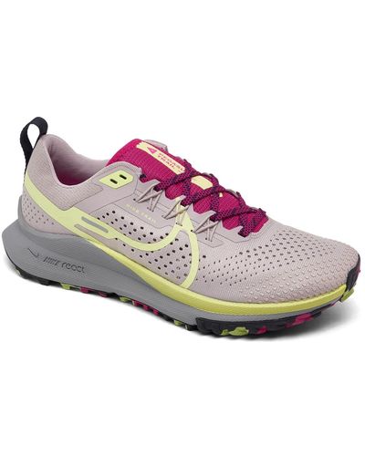 Nike React Pegasus Trail 4 Trail Running Shoes From Finish Line - Pink