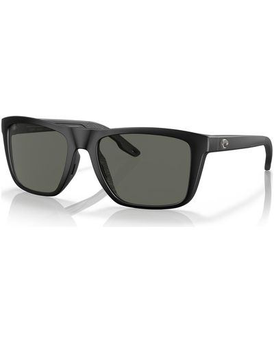 Costa Del Mar Mainsail Polarized Sunglasses - Black