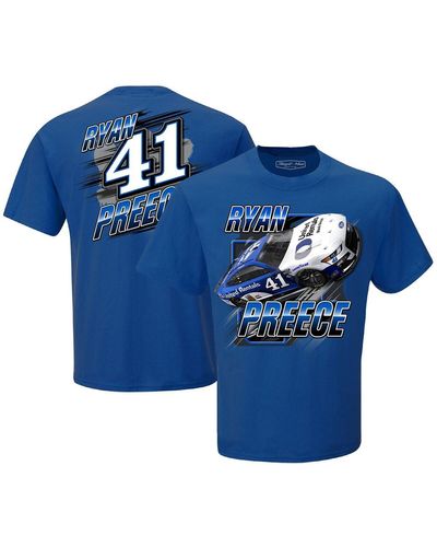 STEWART-HAAS RACING Ryan Preece Blister T-shirt - Blue