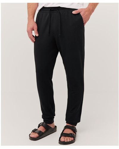 Pact Organic Cotton Stretch French Terry jogger - Black