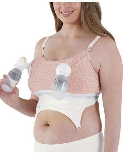 Bravado Designs Clip And Pump Hands Free Nursing Bra Accessories - Pink