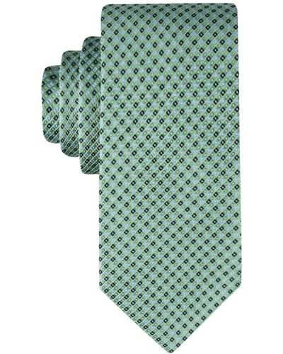 Tommy Hilfiger Core Micro-dot Tie - Green