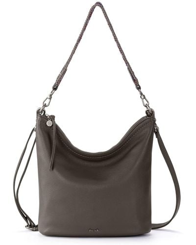 The Sak Jasmine Leather Crossbody Bucket Bag - Multicolor