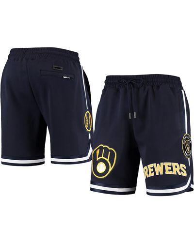 Pro Standard Milwaukee Brewers Team Shorts - Blue