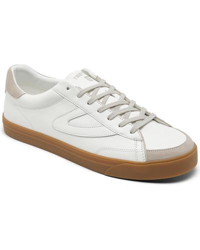 Tretorn Kick Serve Low Court Casual Sneakers From Finish Line - White