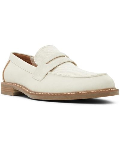 Call It Spring Apolo Penny Slip On Loafers - White