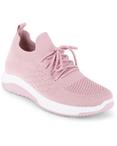 Danskin Free Lace-up Sneaker - Pink