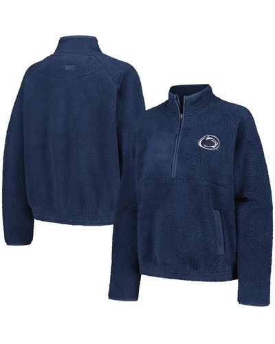 Boxercraft Penn State Nittany Lions Everest Half-zip Sweatshirt - Blue