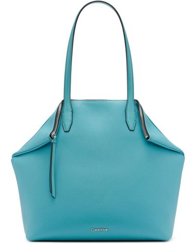 Calvin Klein Brenda Tote Bag - Blue