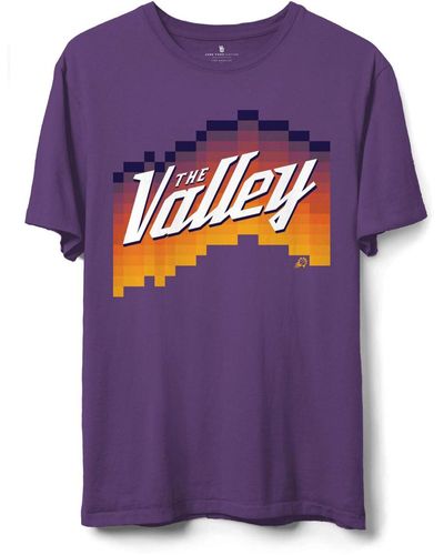 Junk Food Phoenix Suns The Valley Pixel T-shirt - Purple
