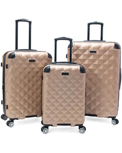 Kenneth Cole Diamond Tower 3-pc. Hardside Expandable luggage Set - Pink