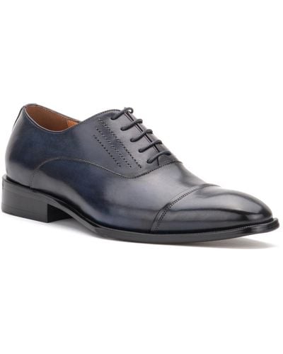 Vintage Foundry Pence Lace-up Oxfords - Blue
