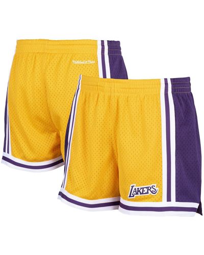 Mitchell & Ness Los Angeles Lakers Jump Shot Shorts - Multicolor