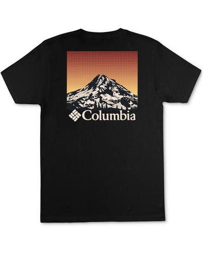 Columbia Peak Graphic T-shirt - Black