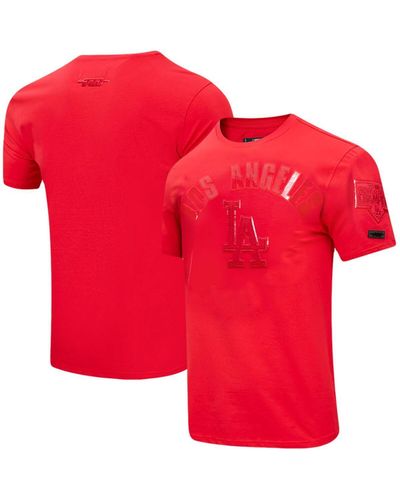 Pro Standard Los Angeles Dodgers Classic Triple T-shirt - Red