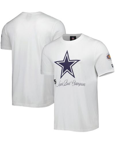 KTZ Dallas Cowboys 5x Super Bowl Champions T-shirt - White