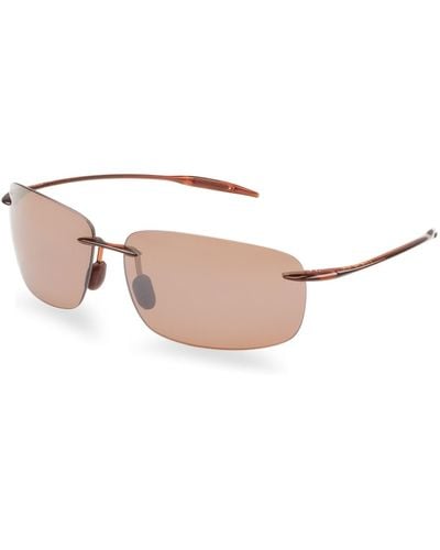 Maui Jim Polarized Breakwall Sunglasses - Pink
