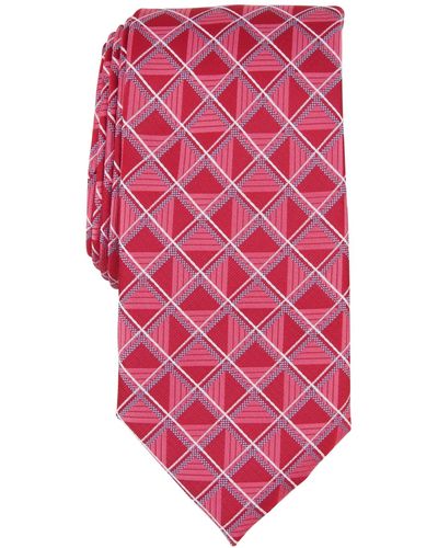 Perry Ellis Karmen Grid Tie - Pink