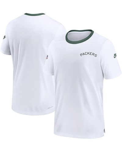 Nike Green Bay Packers Sideline Coaches Alternate Performance T-shirt - White
