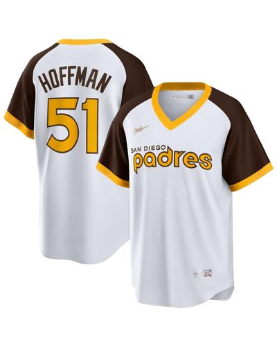 Nike Trevor Hoffman San Diego Padres Home Cooperstown Collection Player Jersey - White