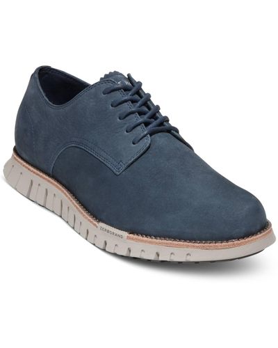 Cole Haan Zerøgrand Remastered Lace-up Oxford Dress Shoes - Blue