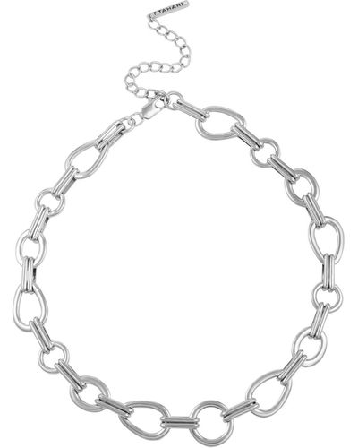 Tahari Chain Link Necklace - Metallic
