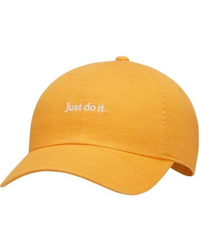 Nike Just Do It Lifestyle Club Adjustable Hat - Yellow