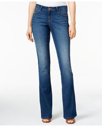 Style & Co. Curvy-fit Bootcut Jeans In Regular, Short And Long Lengths, Created For Macy's - Blue