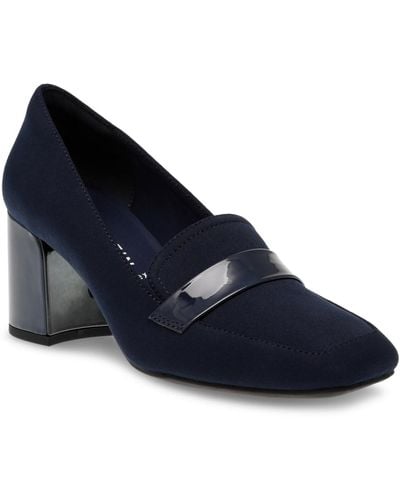 Anne Klein Tarin Dress Loafers - Blue