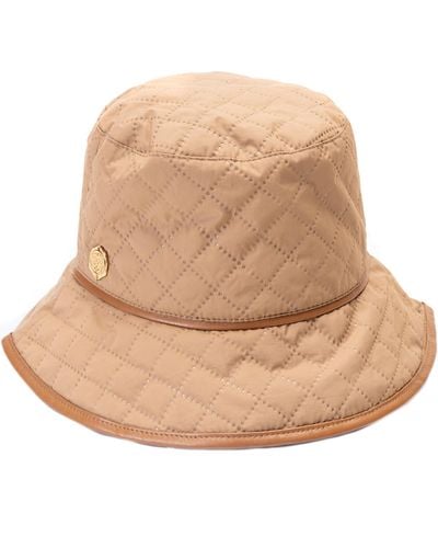 Vince Camuto Quilted Nylon Bucket - Natural