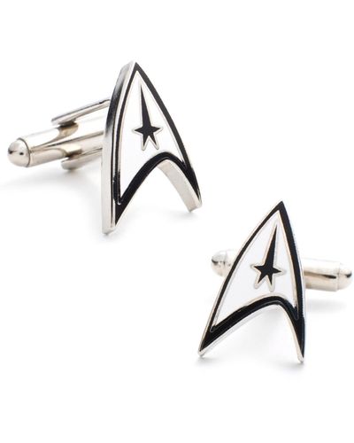 Cufflinks Inc. Officially Licensed Star Trek Cufflinks - Metallic