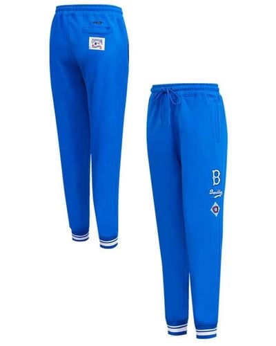 Pro Standard Brooklyn Dodgers Cooperstown Collection Retro Classic Sweatpants - Blue