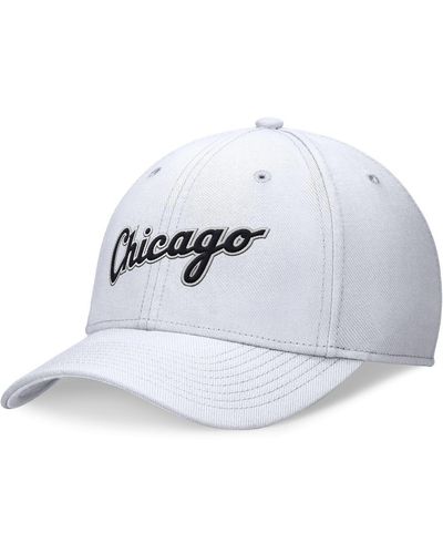 Nike Chicago Sox Evergreen Performance Flex Hat - Gray