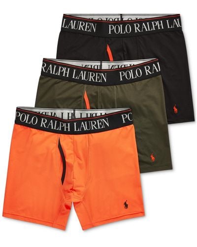 Moda-Underwear:3 Pack Men's Classic Trunk Polo Ralph Lauren
