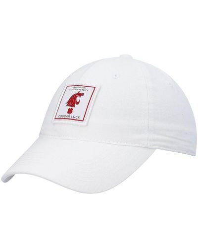 Black Clover Washington State Cougars Dream Adjustable Hat - White