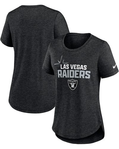 Nike Las Vegas Raiders Local Fashion Tri-blend T-shirt - Black